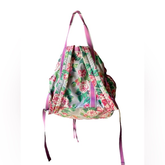 Matilda Jane Carry It All Diaper Bag Backpack Brilliant Daydream Pink Floral - Picture 9 of 14